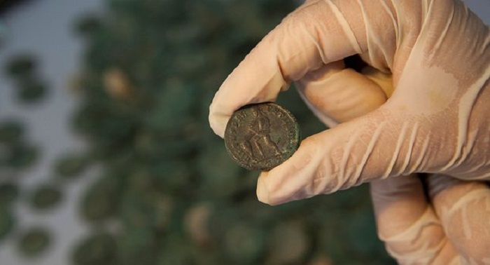 Enormous 1,300 lb haul of ancient Roman coins unearthed in Spain